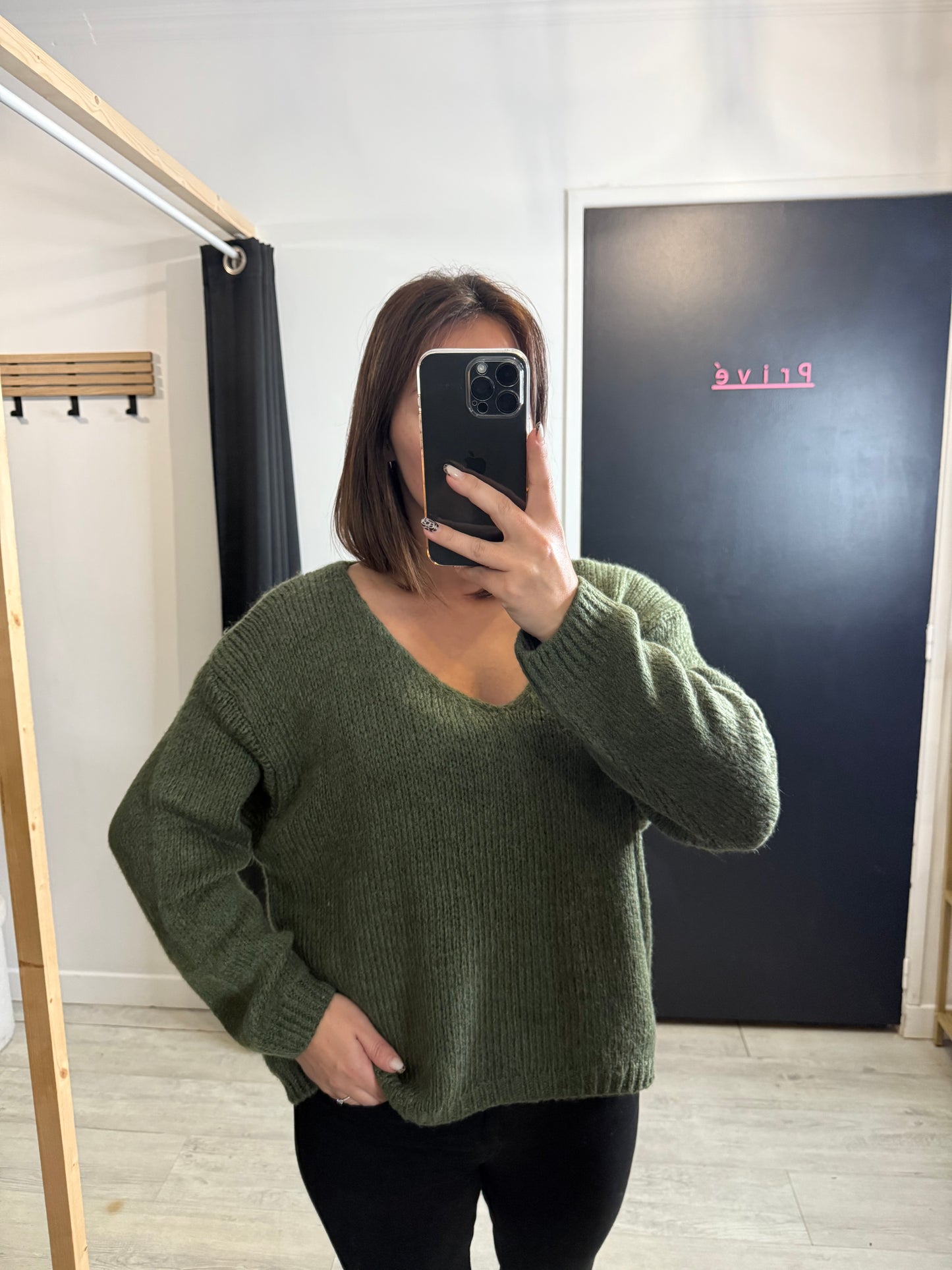 Pull Noéline vert