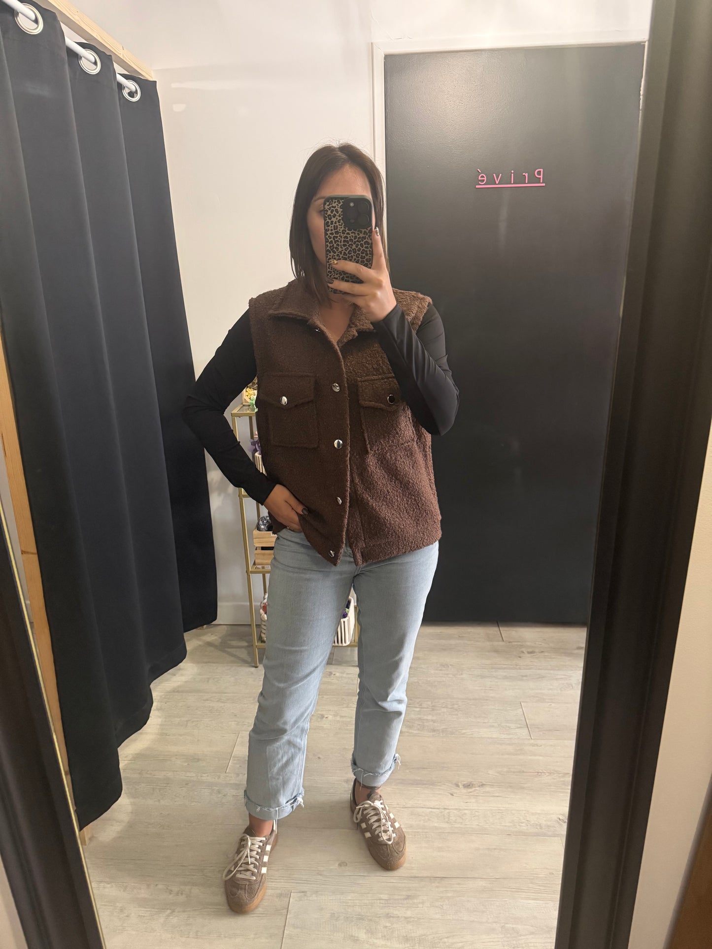 Gilet Wil marron