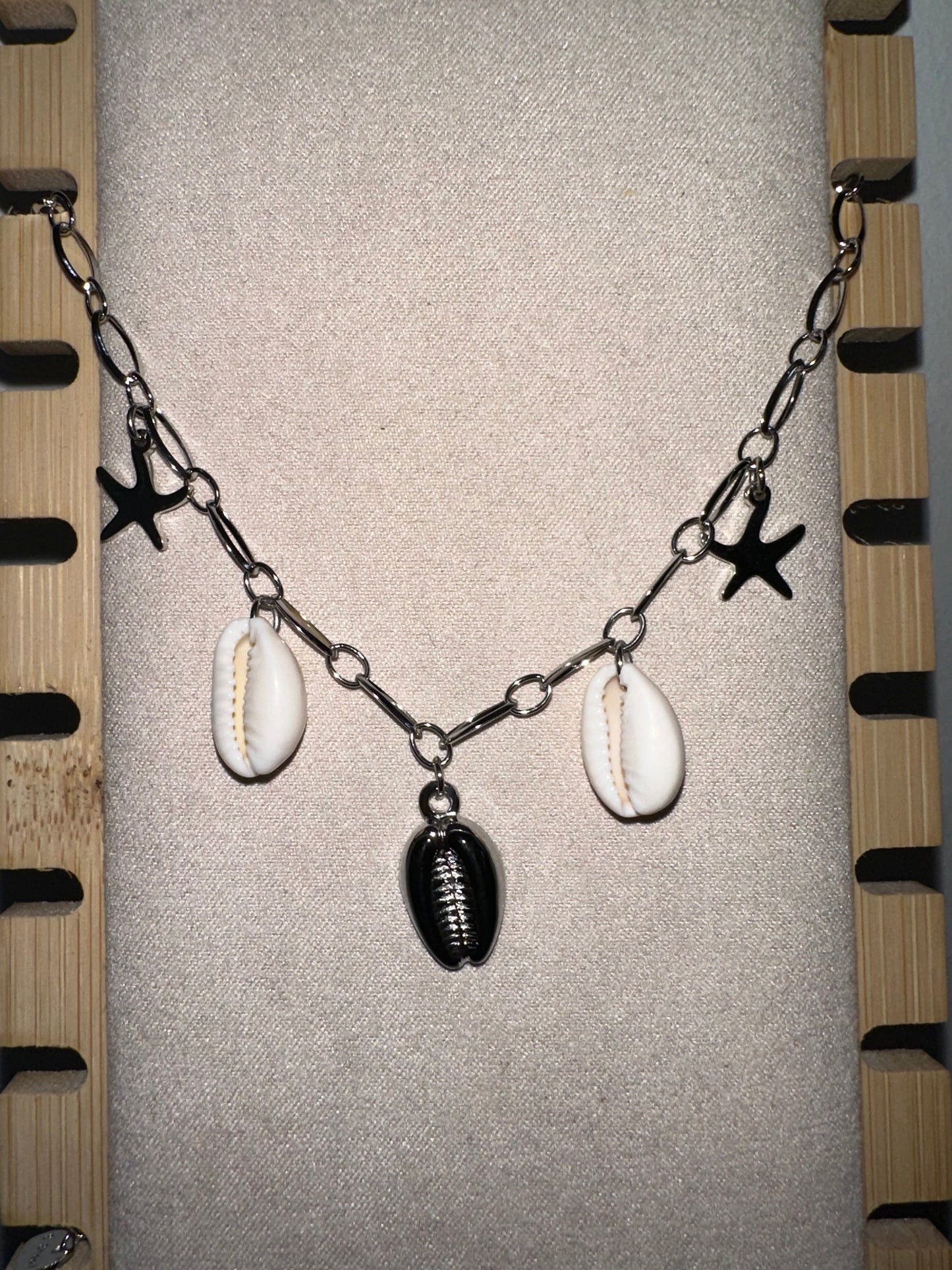Collier étoile coquillage
