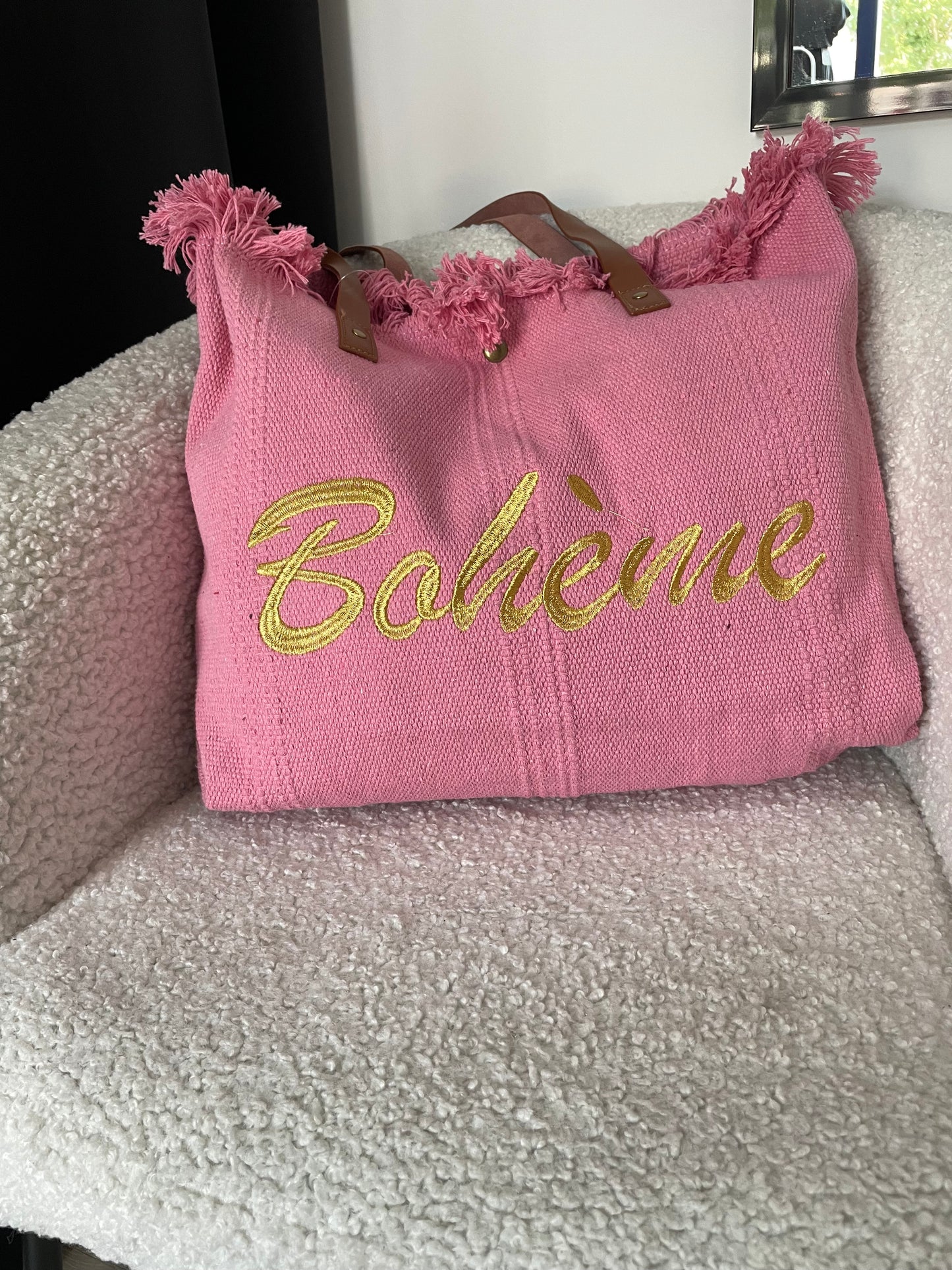 Sac Bohème Rose