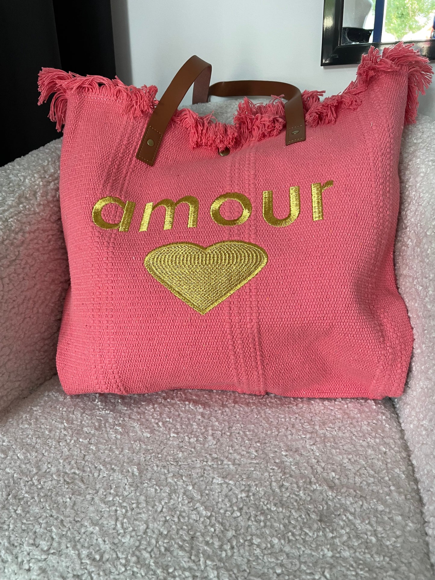 Sac Amour Rose