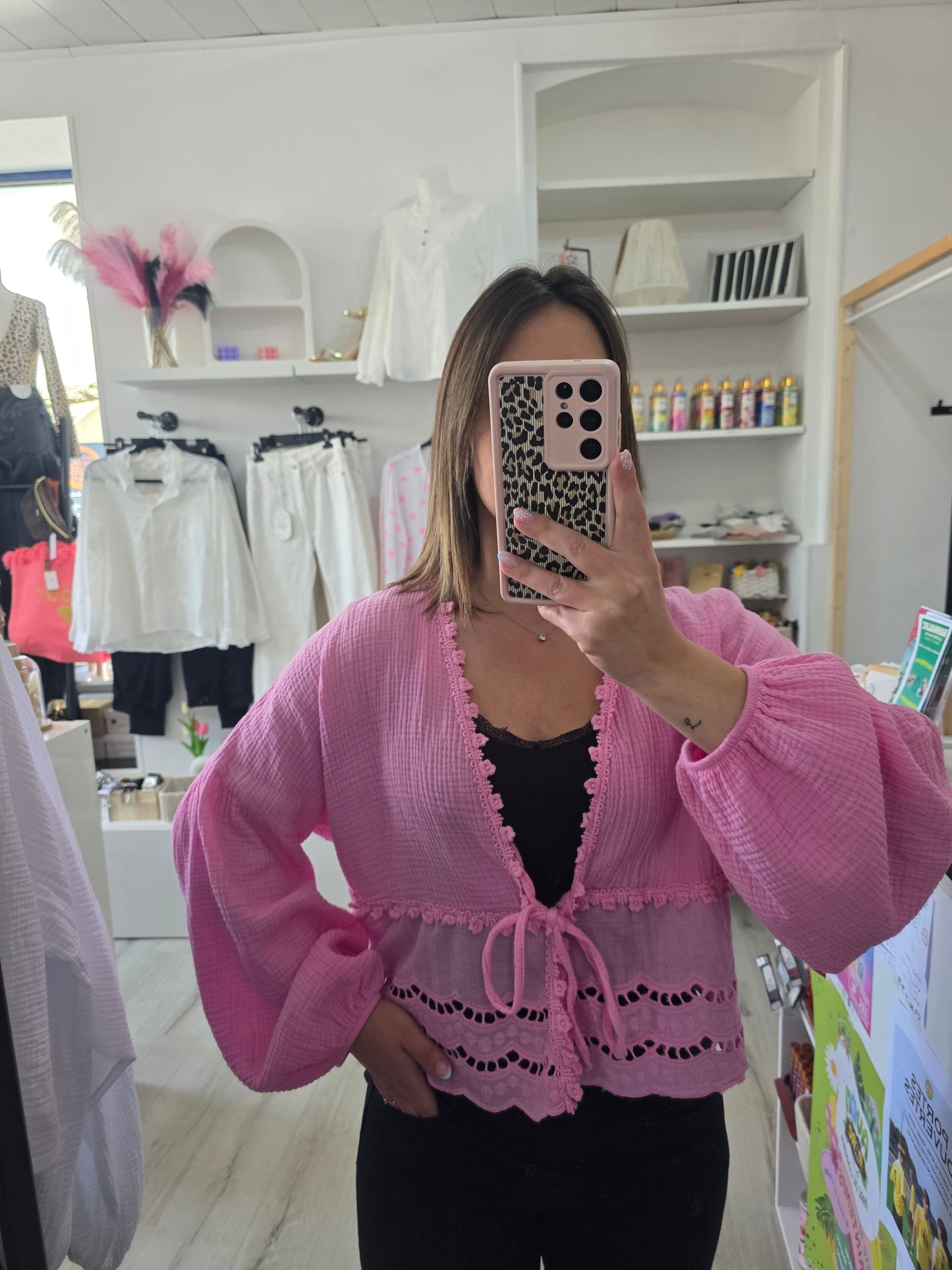 Blouse Amalia rose