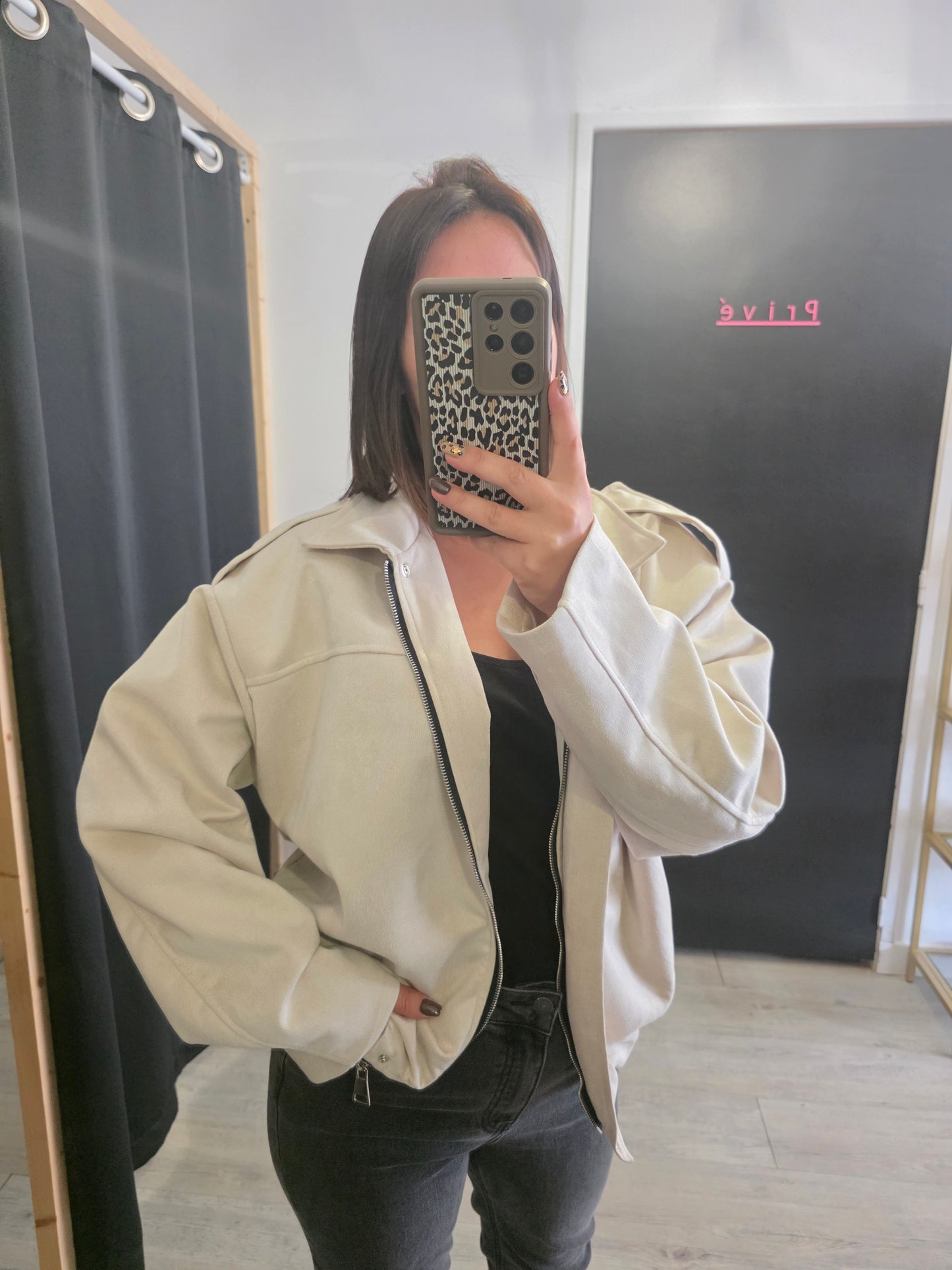 Bombers crème