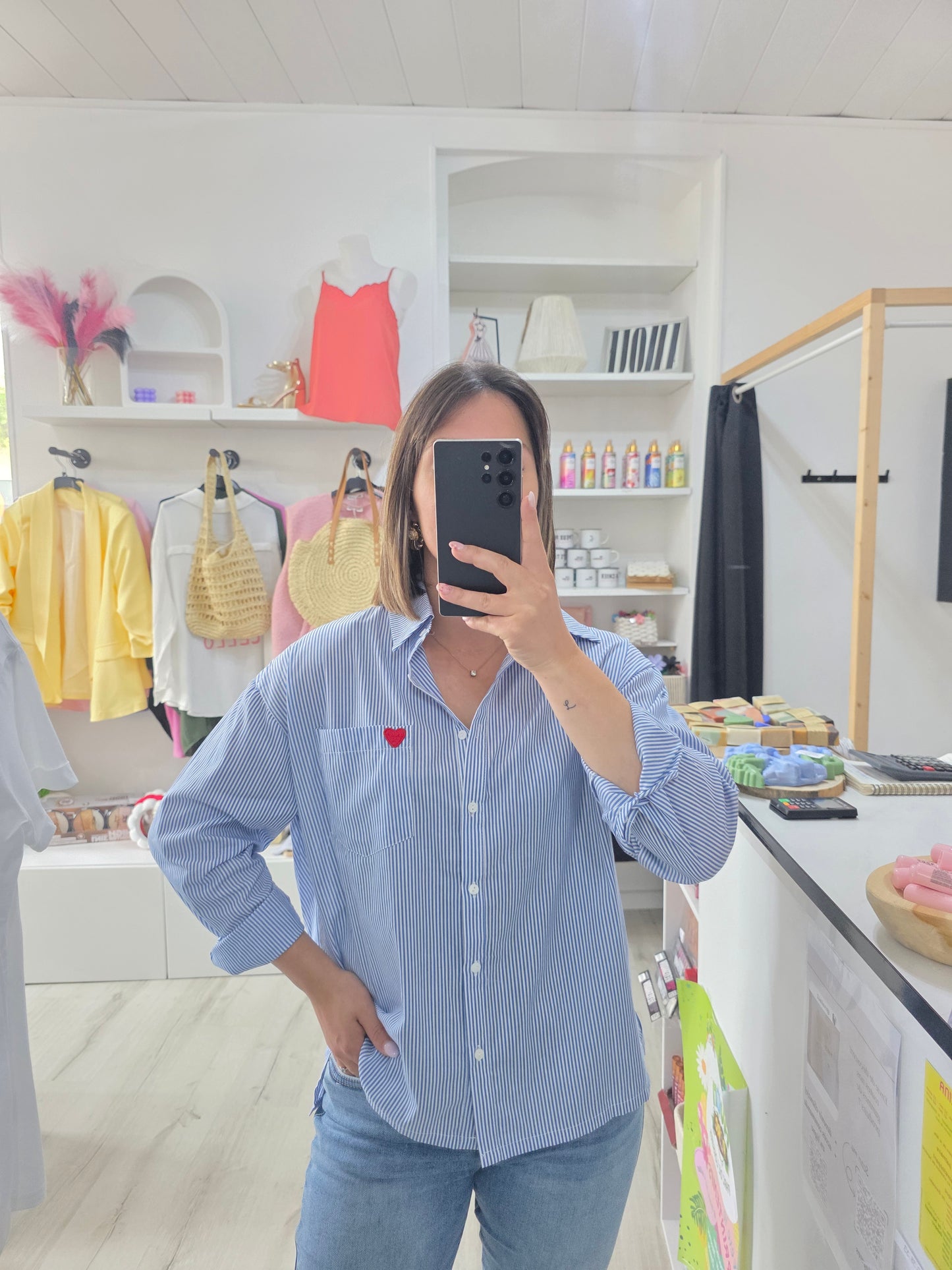 Chemise Rosaline bleu