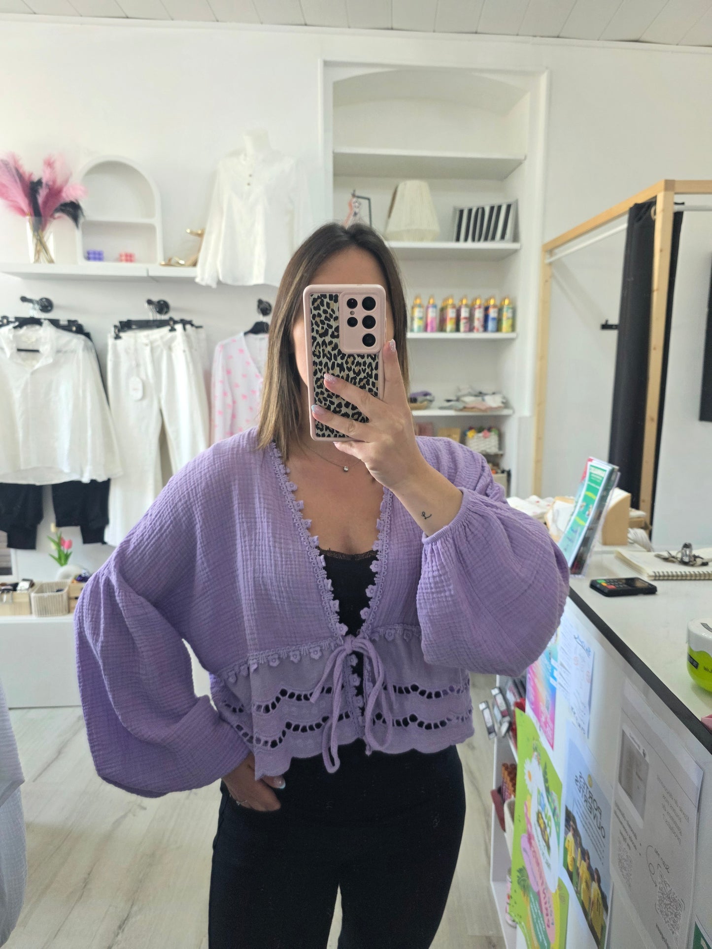 Blouse Amalia Lila