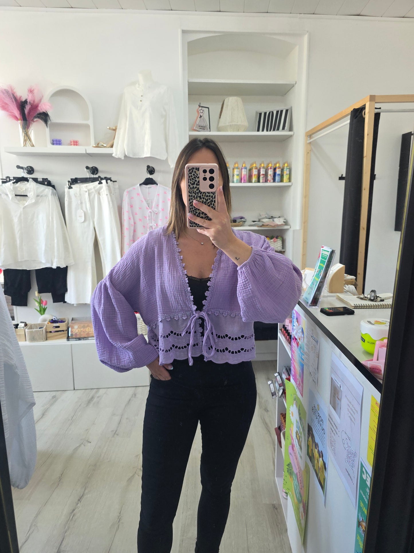 Blouse Amalia Lila