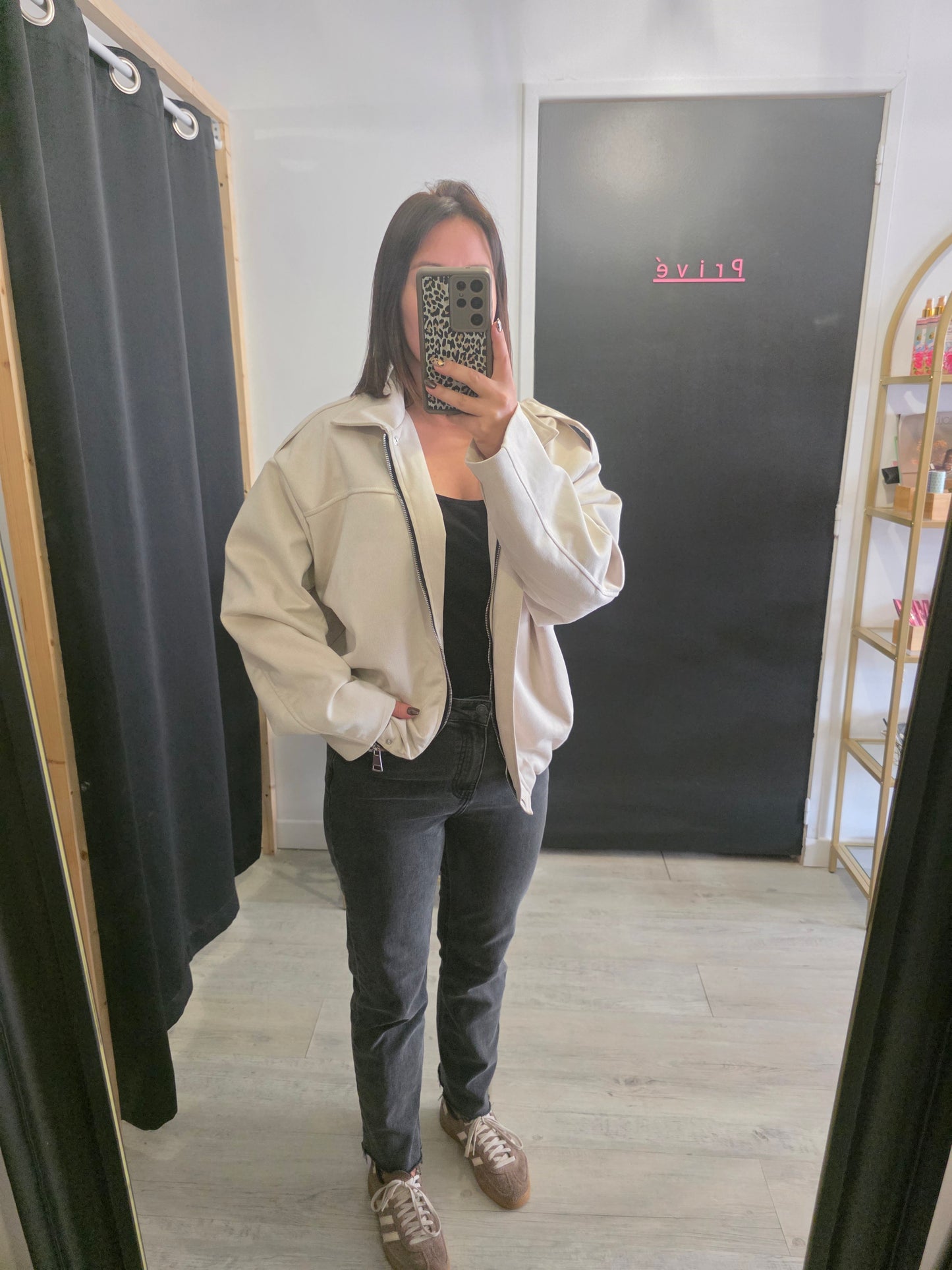Bombers crème