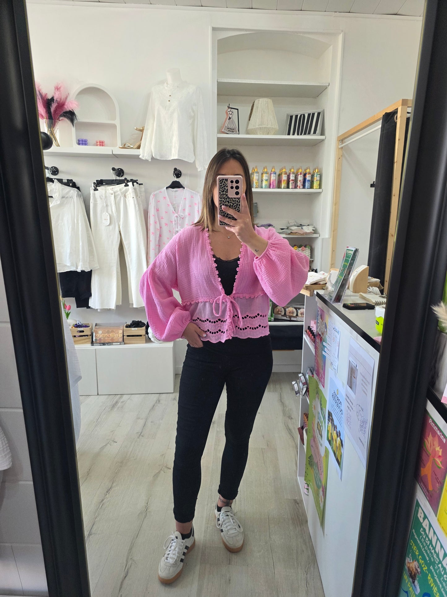 Blouse Amalia rose