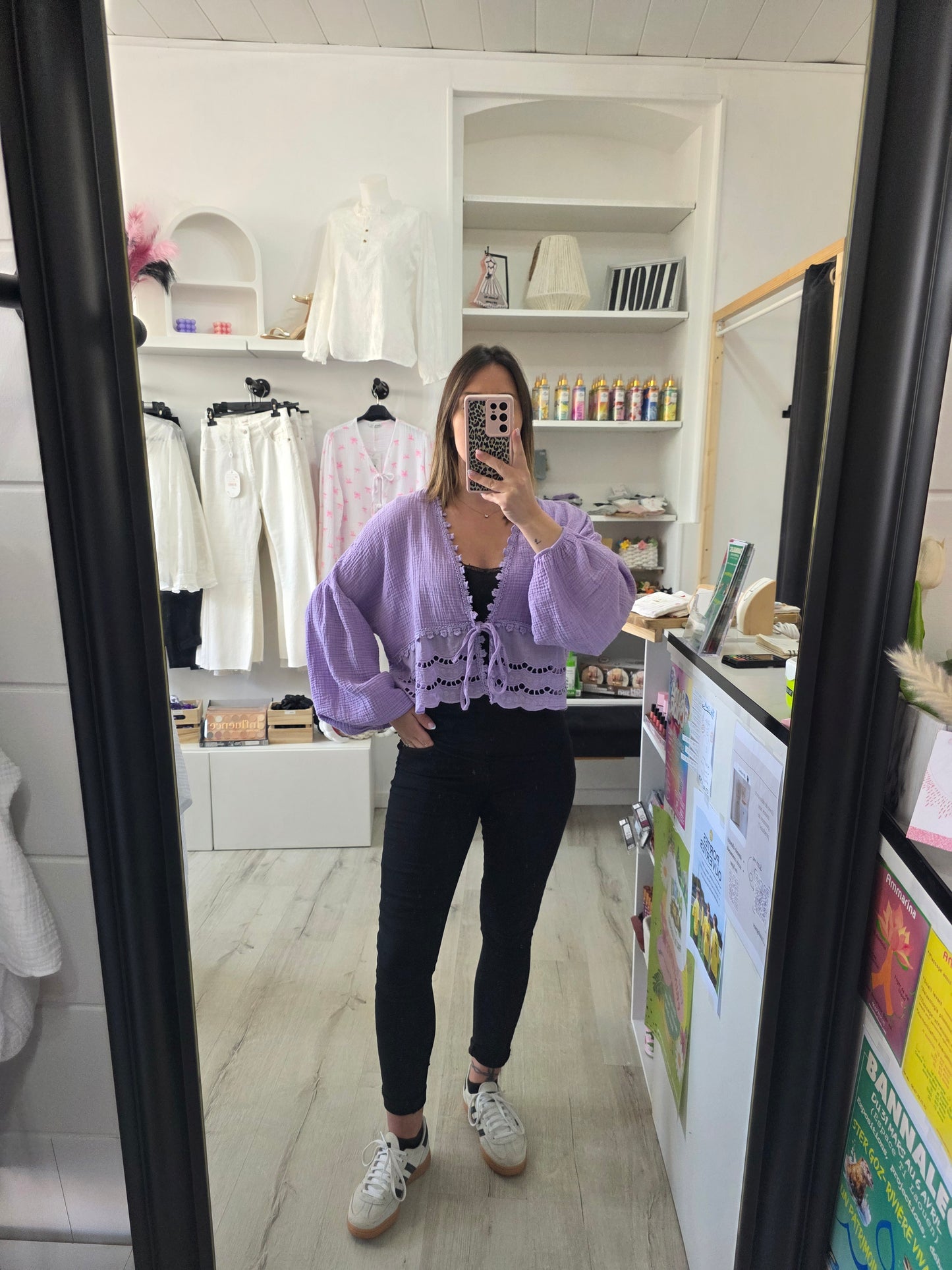 Blouse Amalia Lila