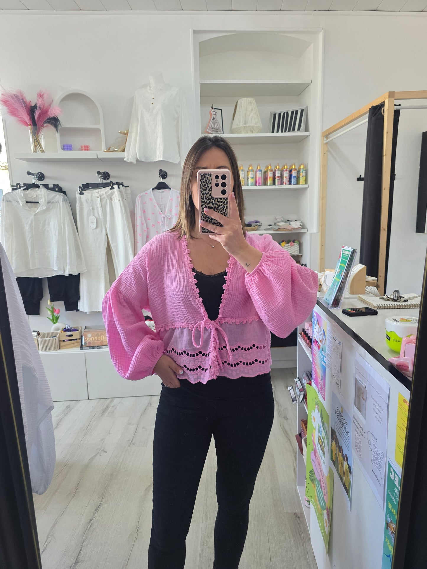 Blouse Amalia rose