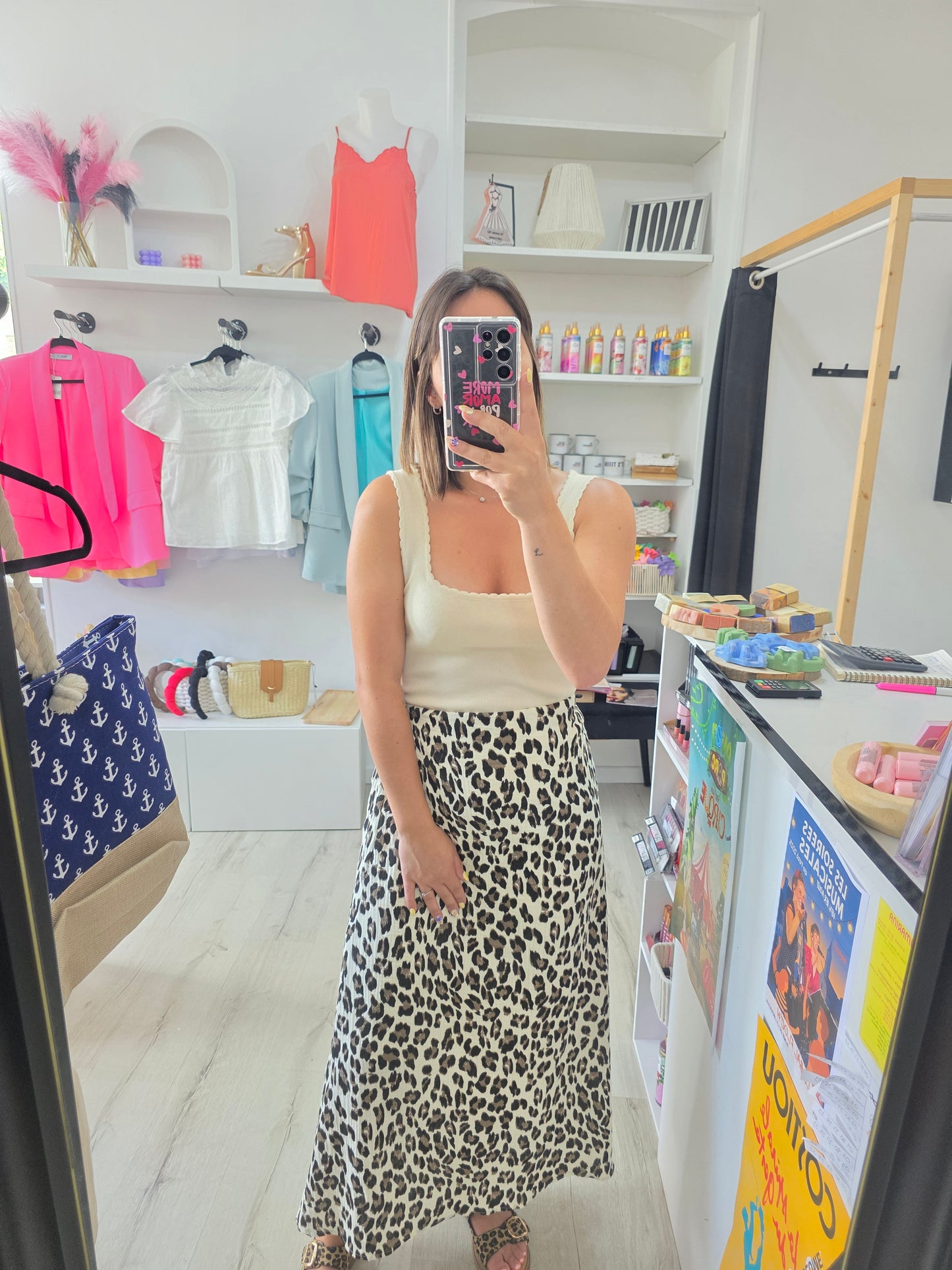 Débardeur Rio beige