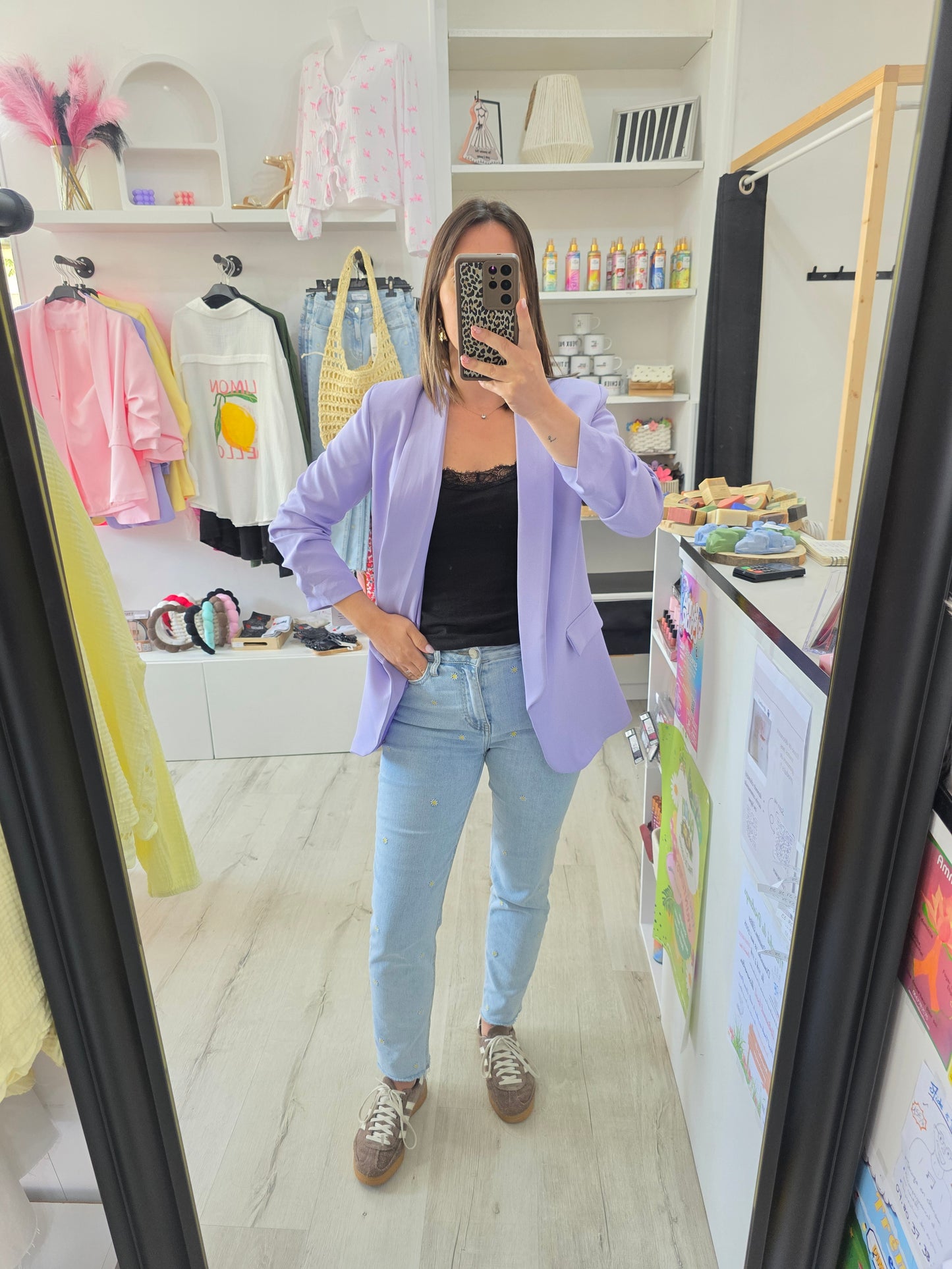 Blazer Léone lilas