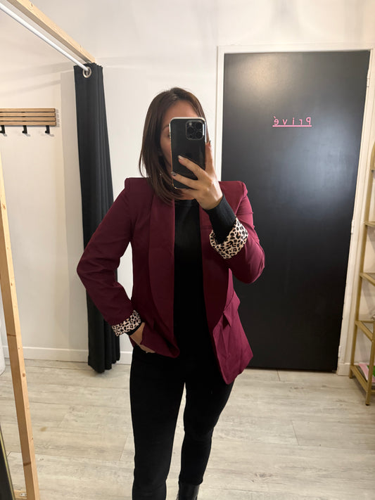 Blazer Romy Bordeaux