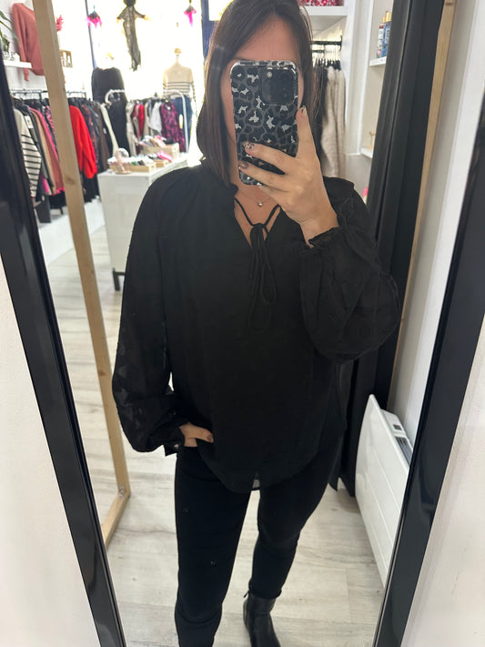 Blouse Lola Noir
