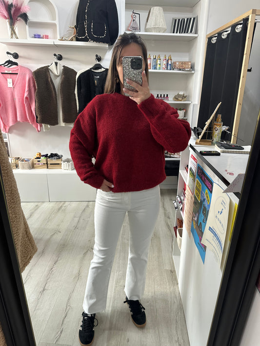 Pull Soline cerise
