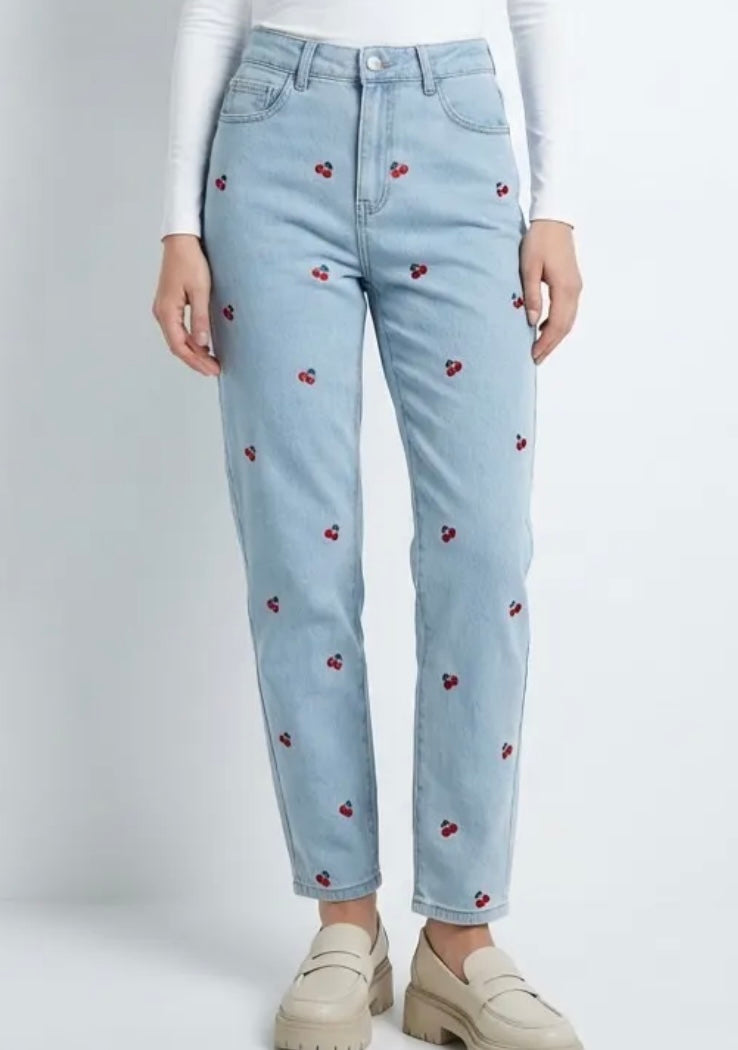 Jeans mom Cerisia