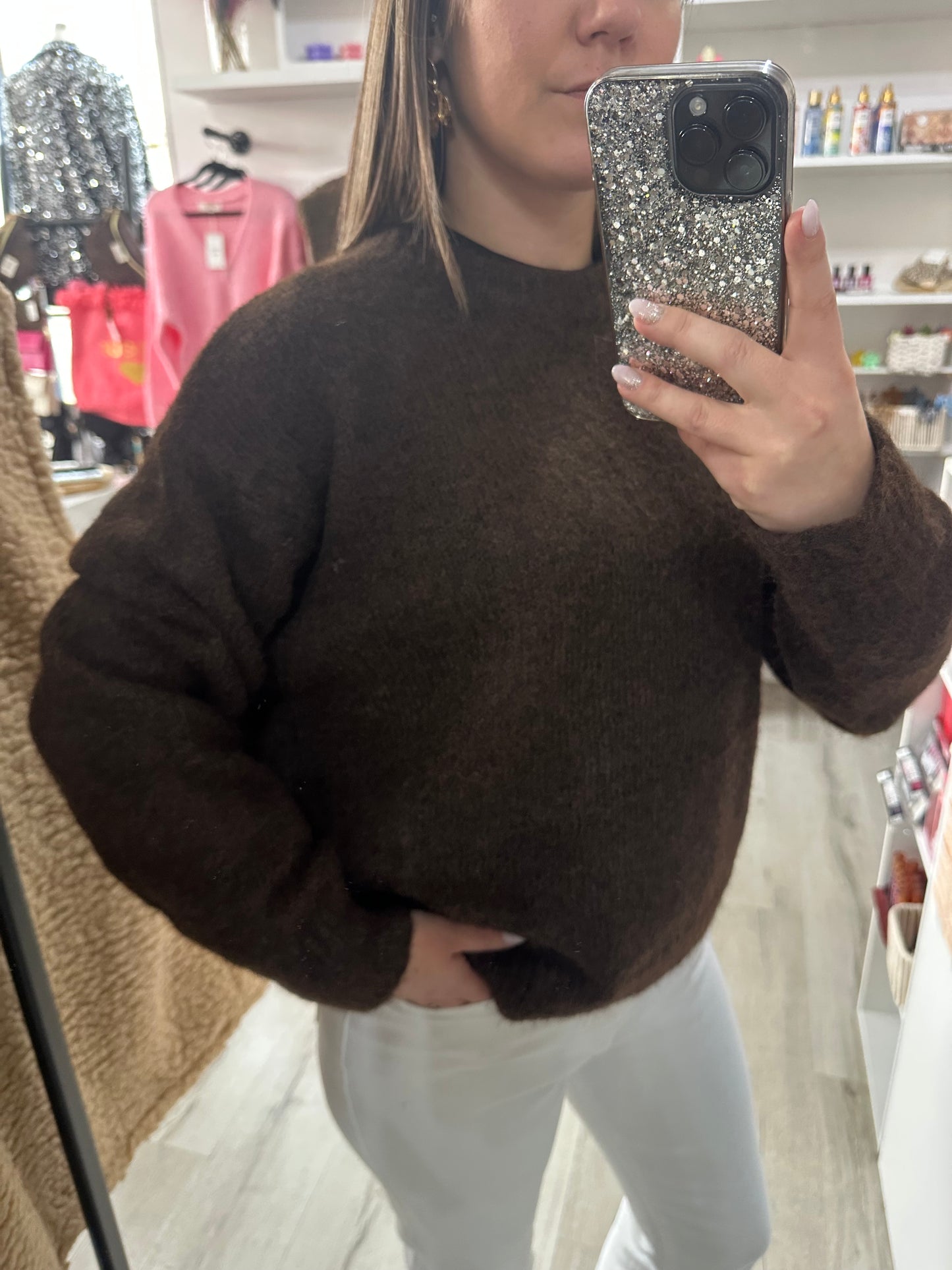 Pull Soline marron