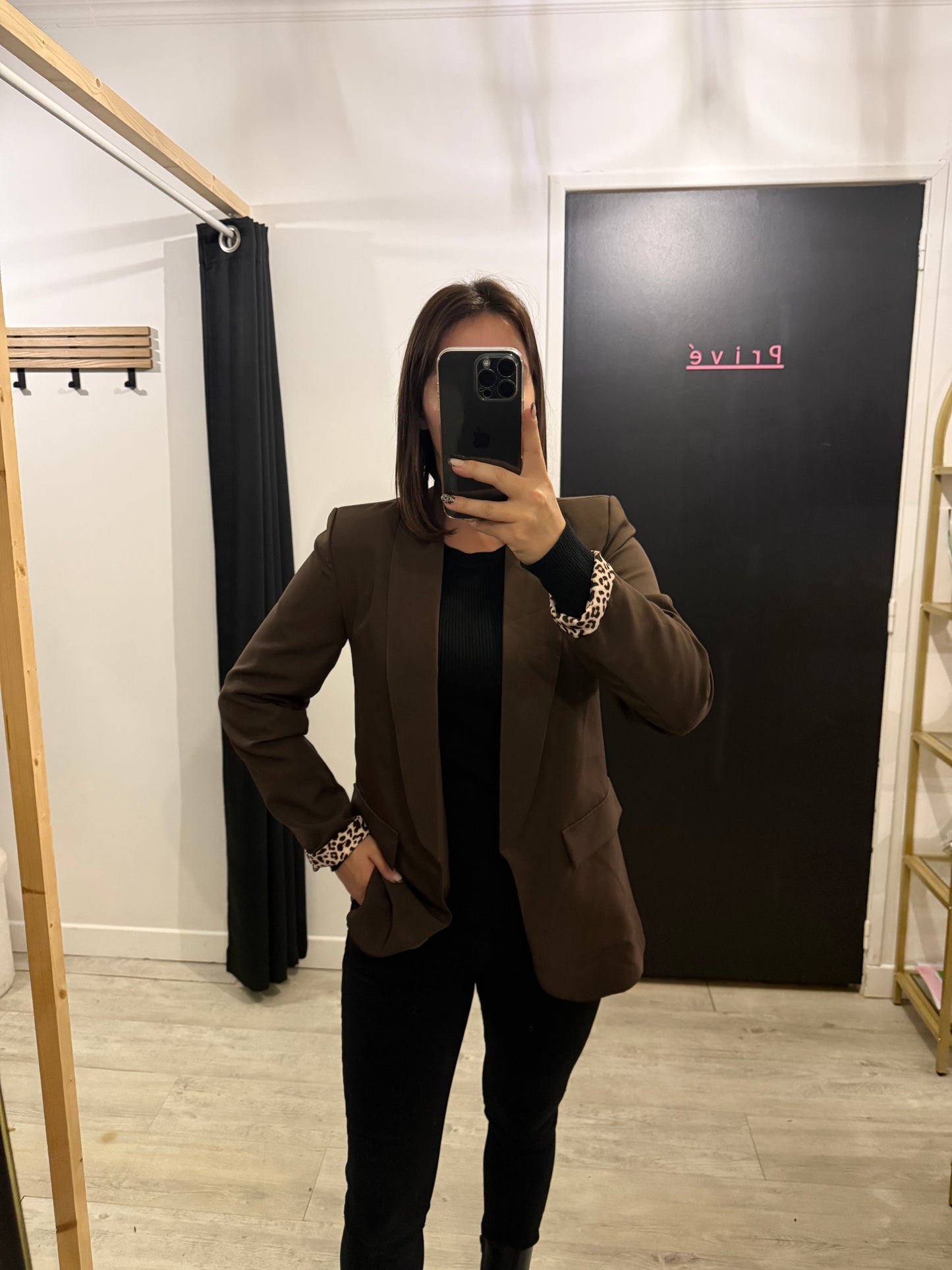 Blazer Romy marron