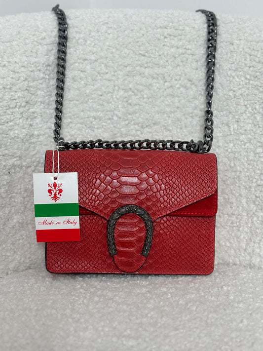 Sac Léa rouge