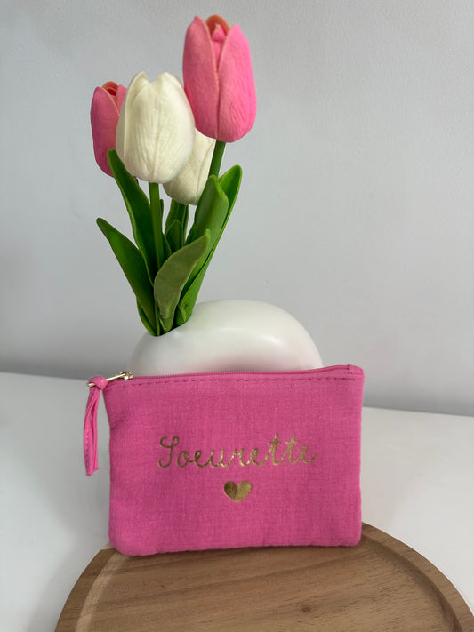 Pochette Soeurette rose