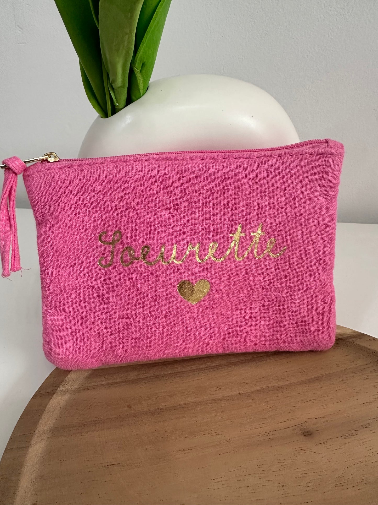Pochette Soeurette rose