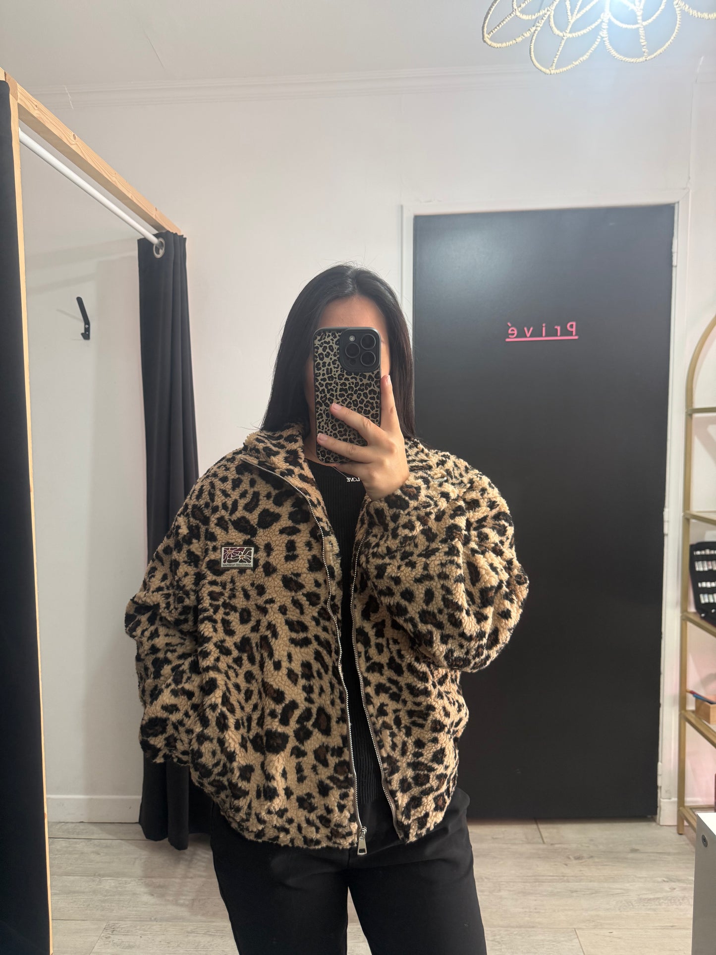 Veste léopard