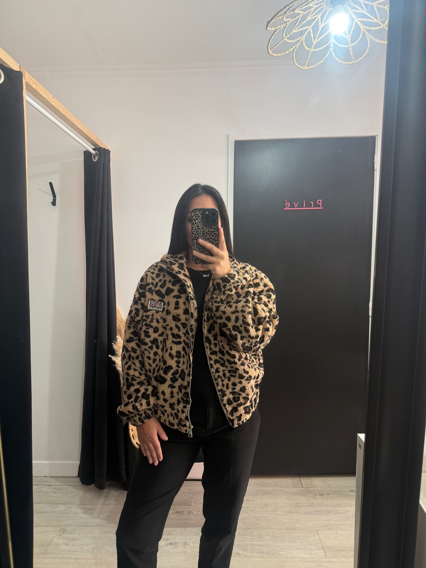 Veste léopard