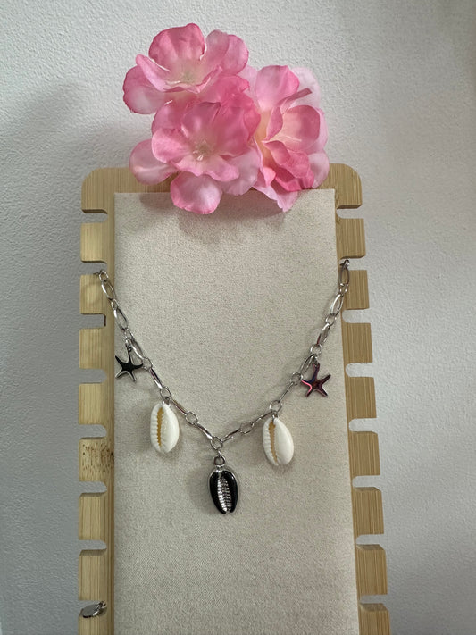 Collier étoile coquillage