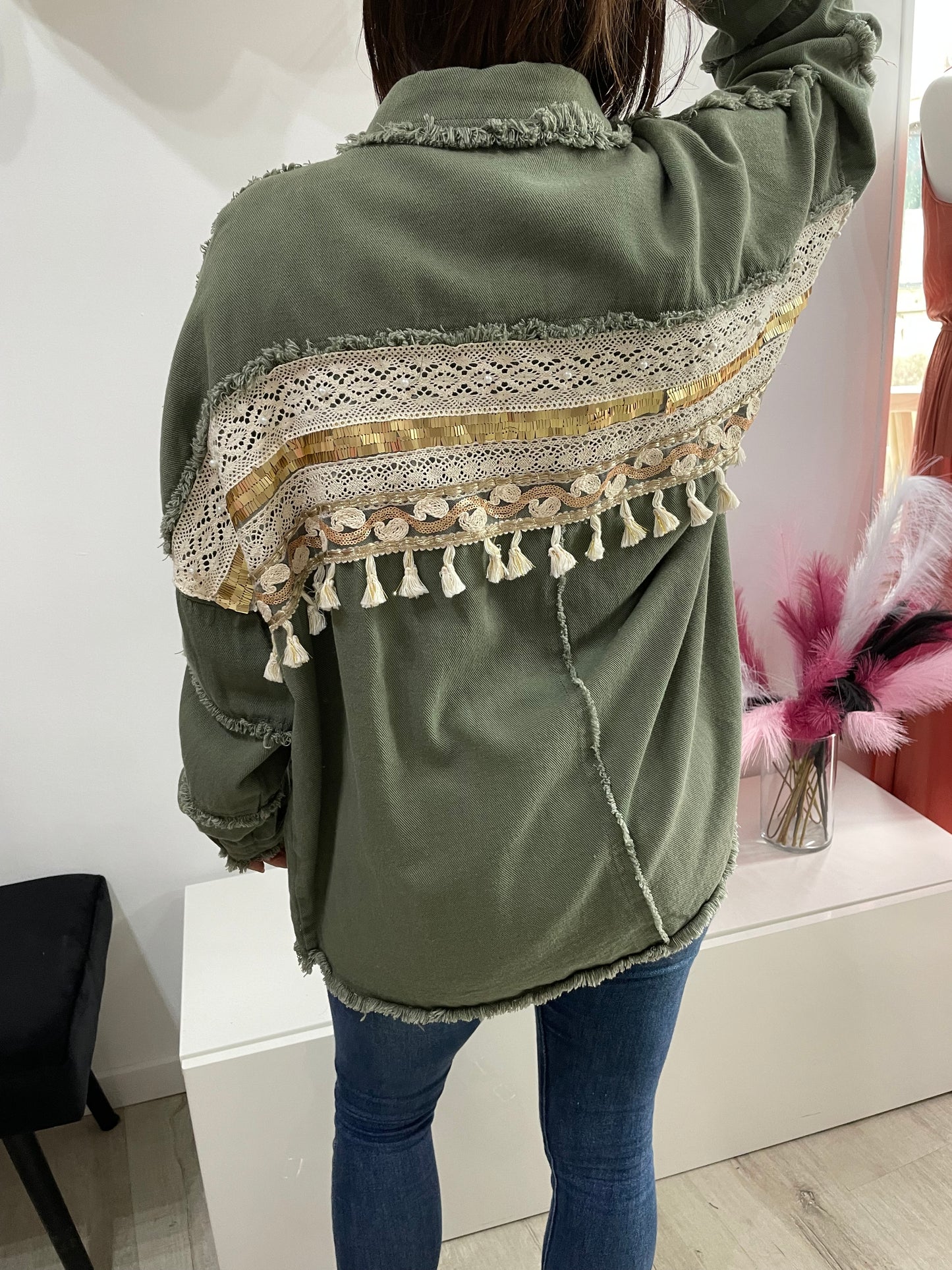 Veste Isa Kaki