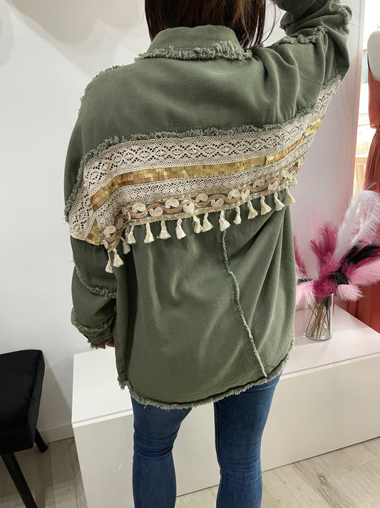 Veste Isa Kaki