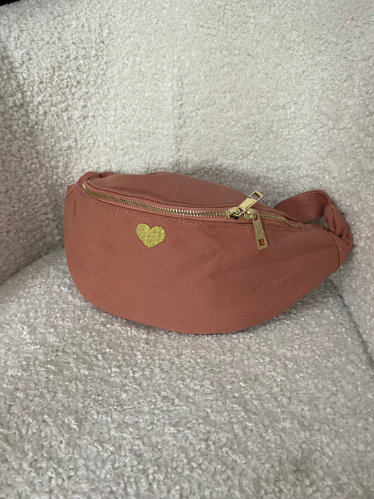 Sac Banane coeur Terracotta