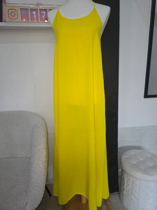Robe Alicia jaune