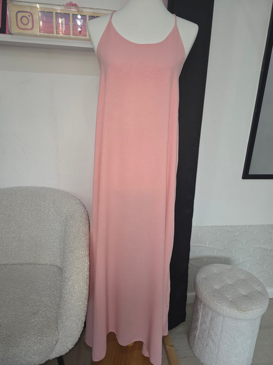 Robe Alicia rose pâle