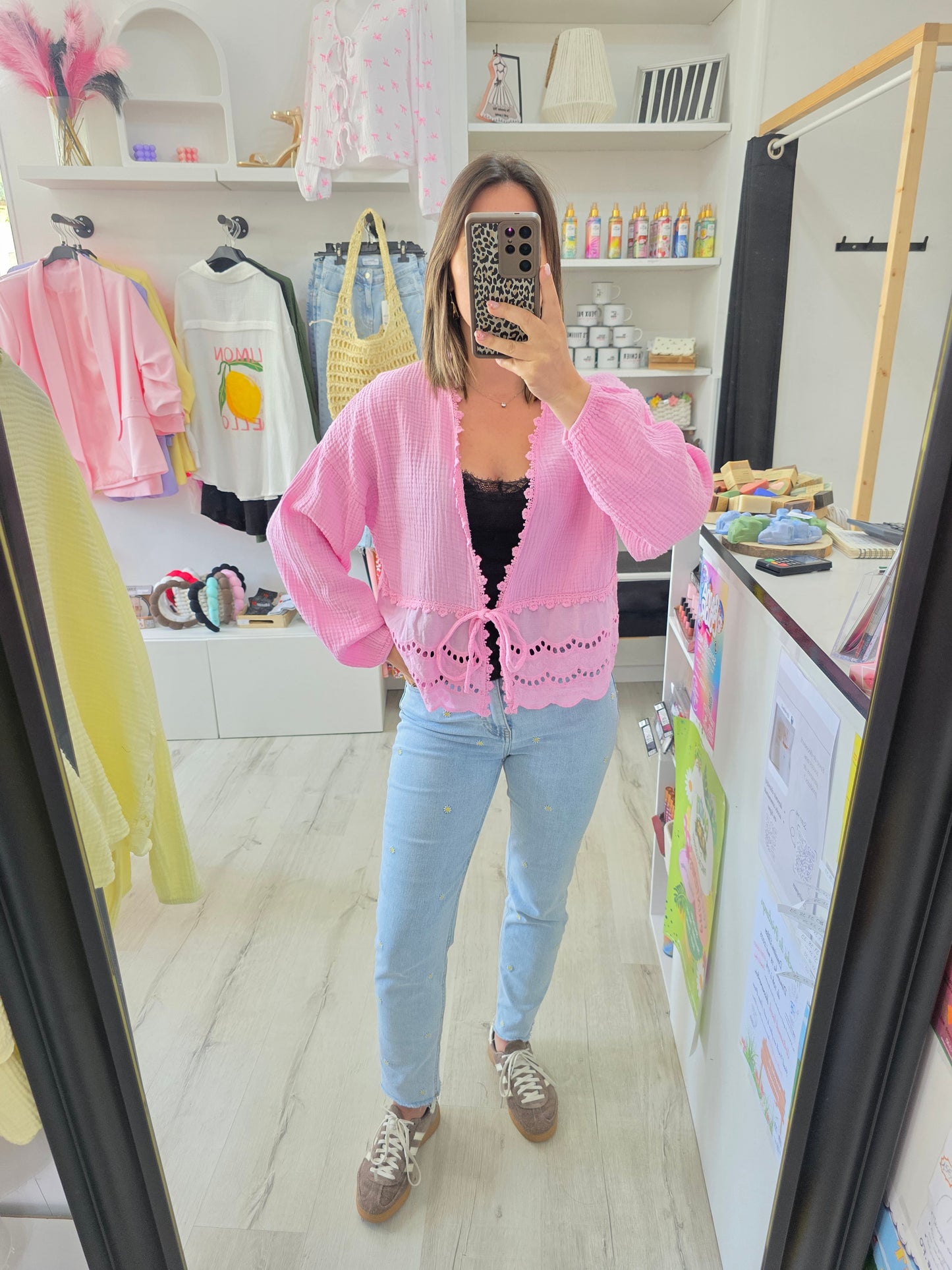 Blouse Amalia rose