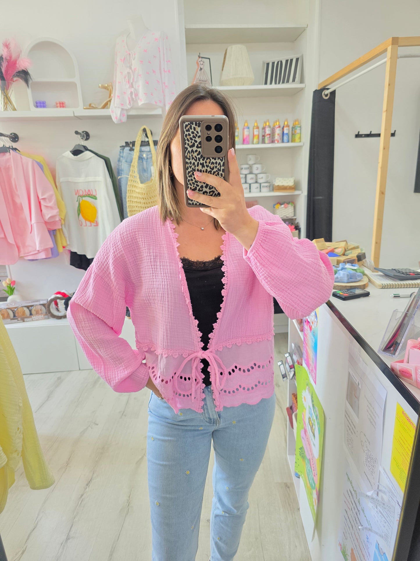 Blouse Amalia rose