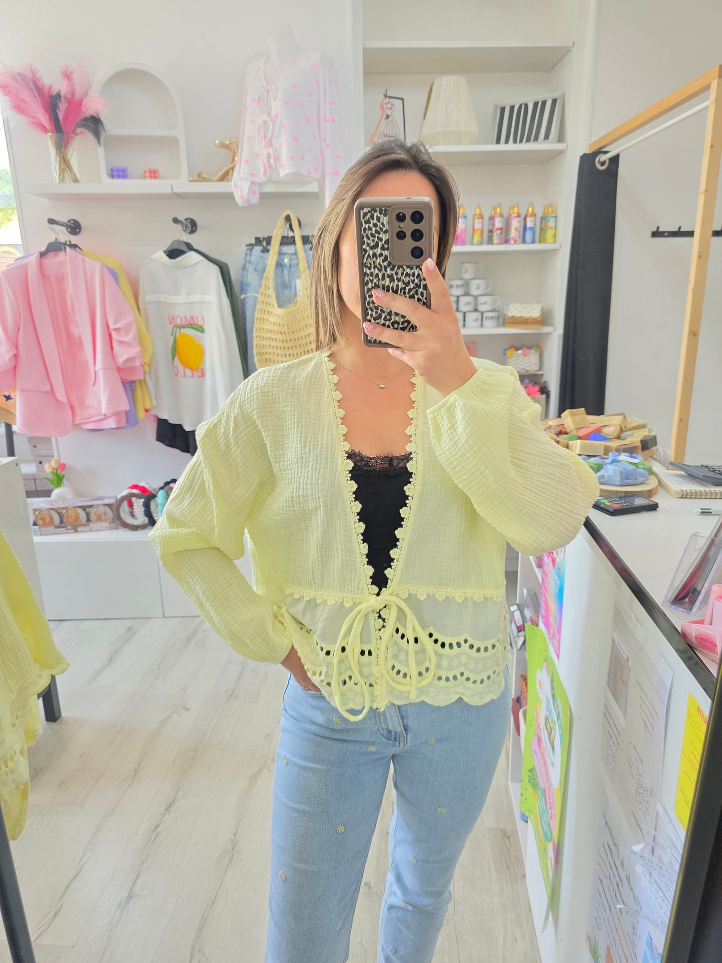 Blouse Amalia jaune