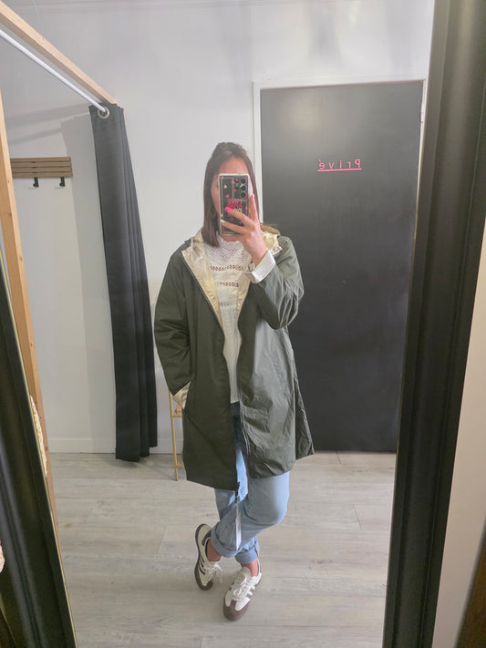 Parka Isa kaki or