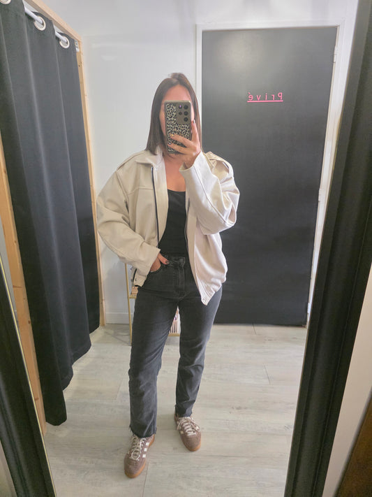 Bombers crème