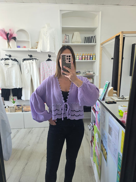 Blouse Amalia Lila