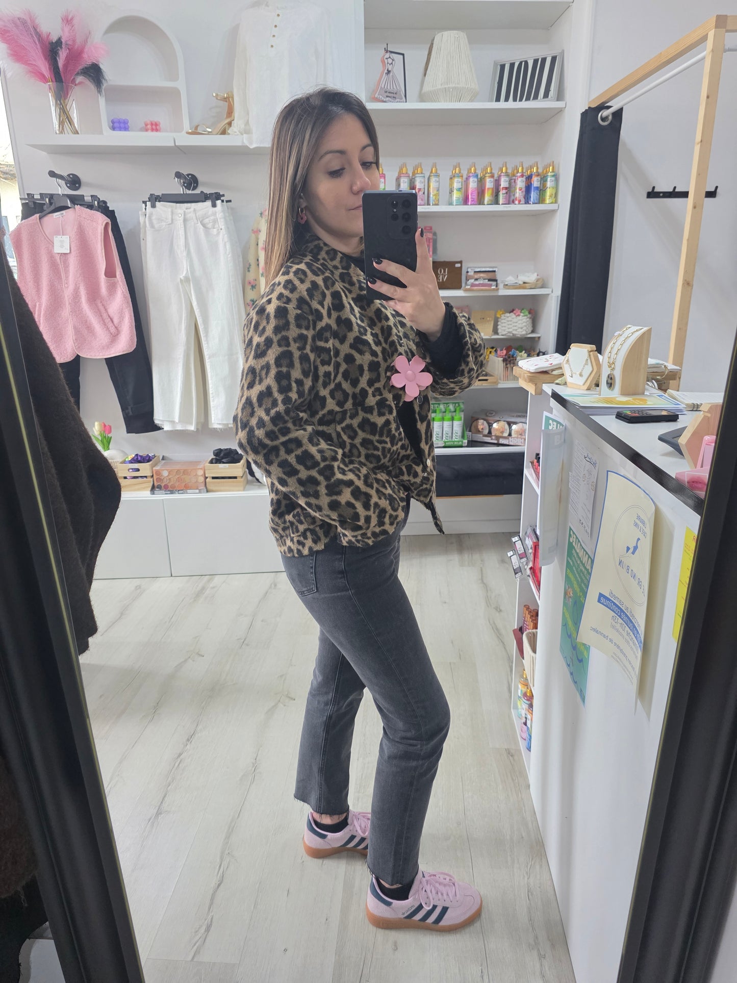Jean Maryline gris foncé