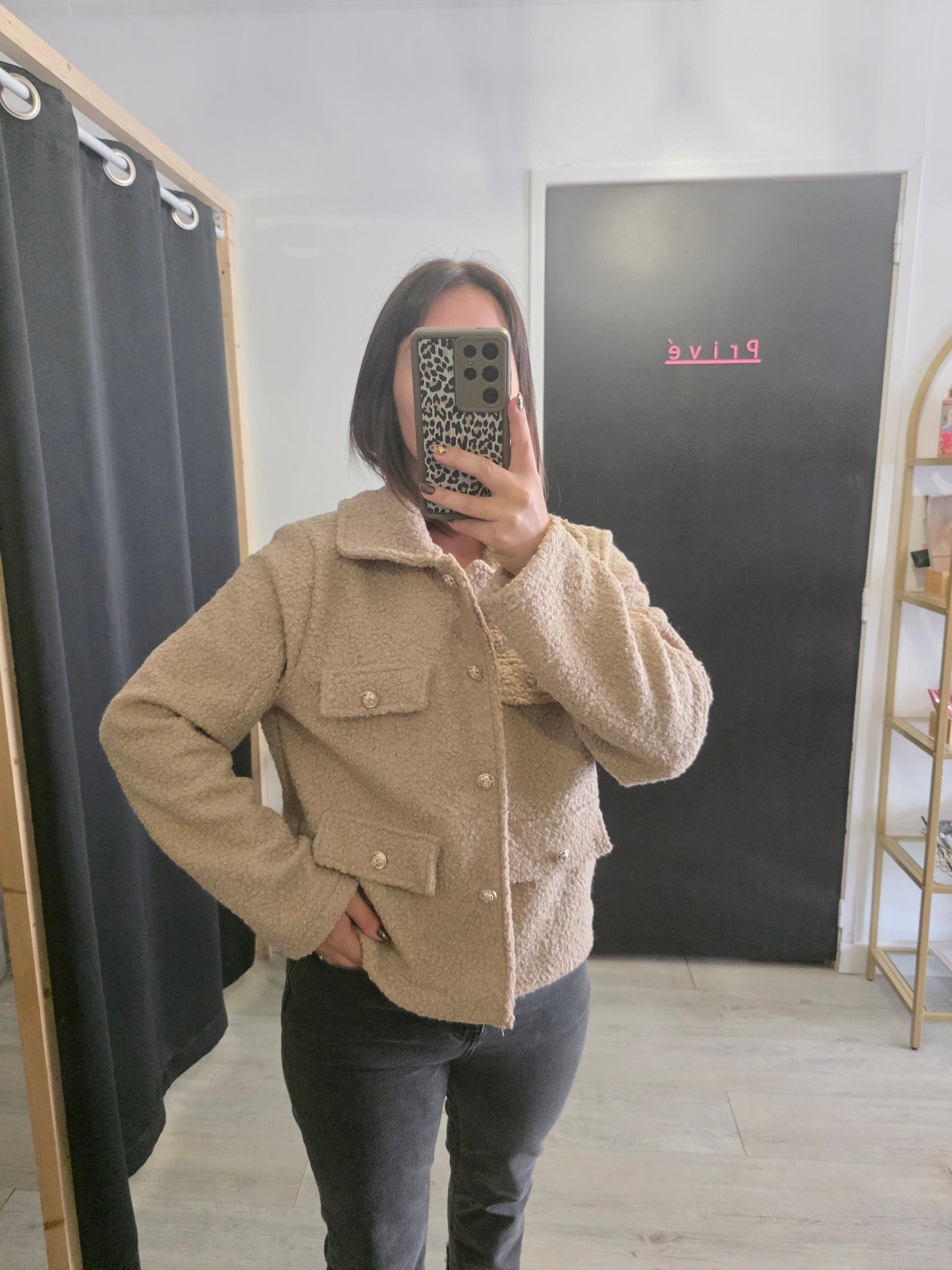 Veste Diana beige