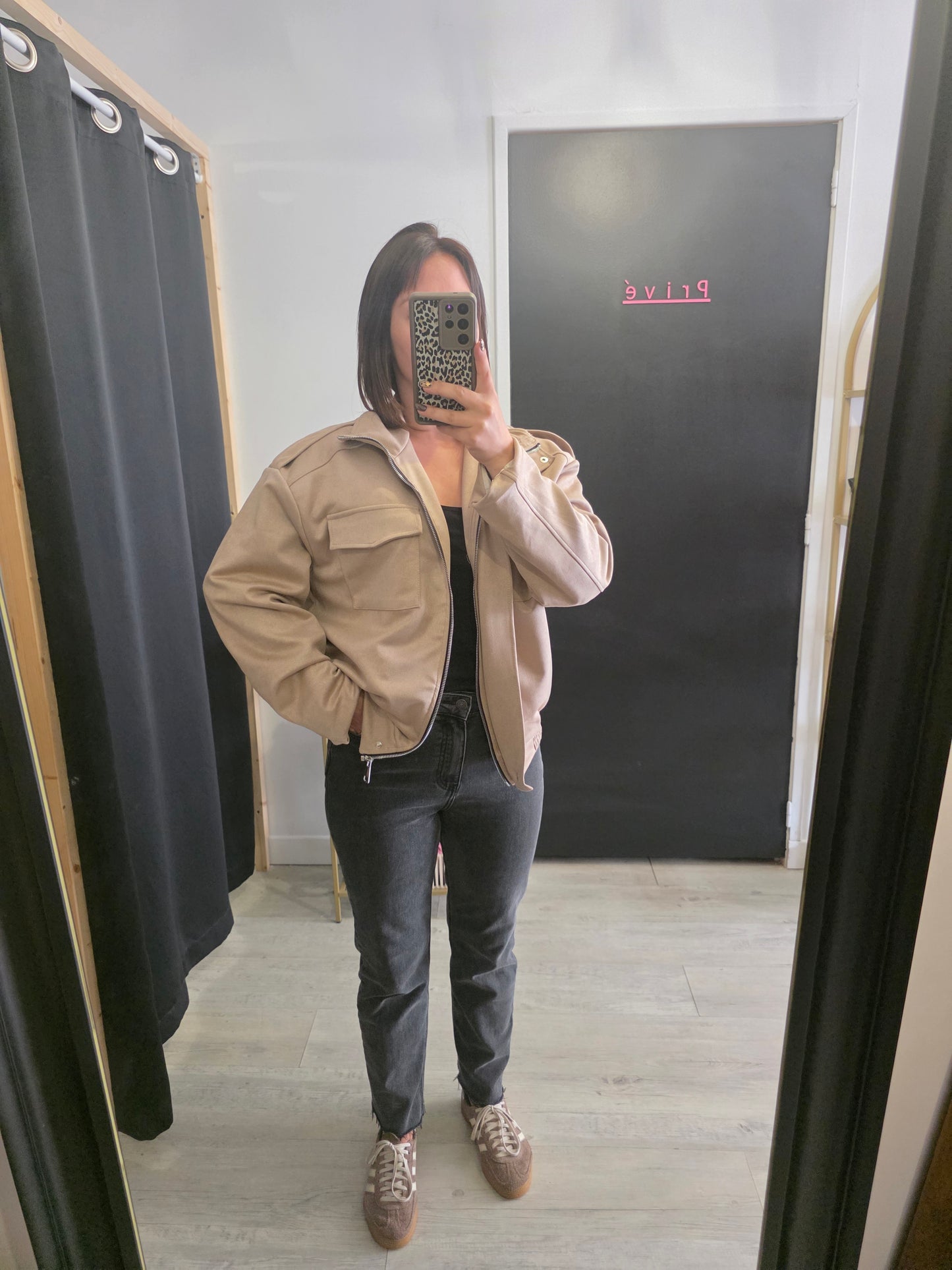 Veste Kamilia beige