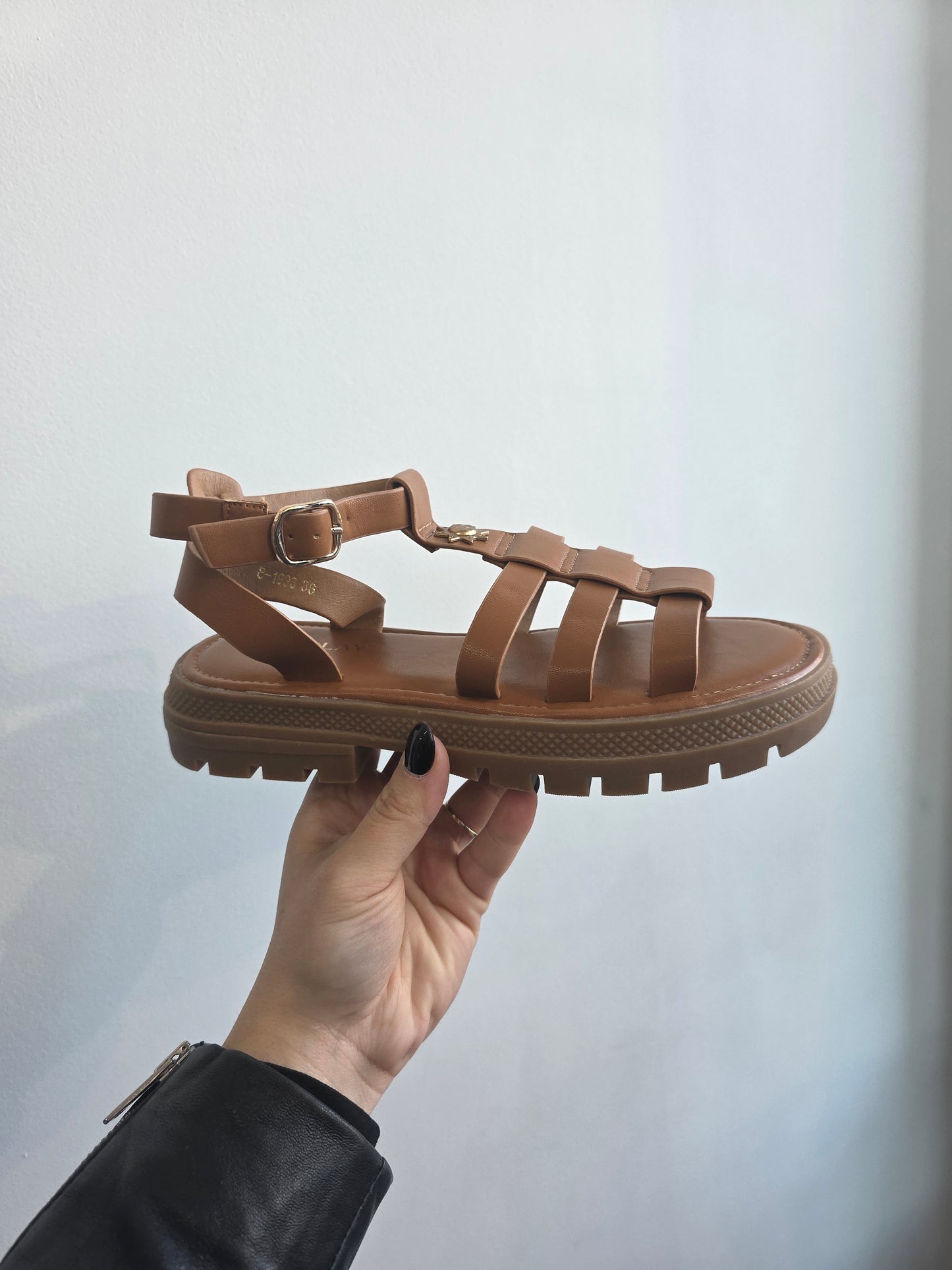 Sandale camel Lison