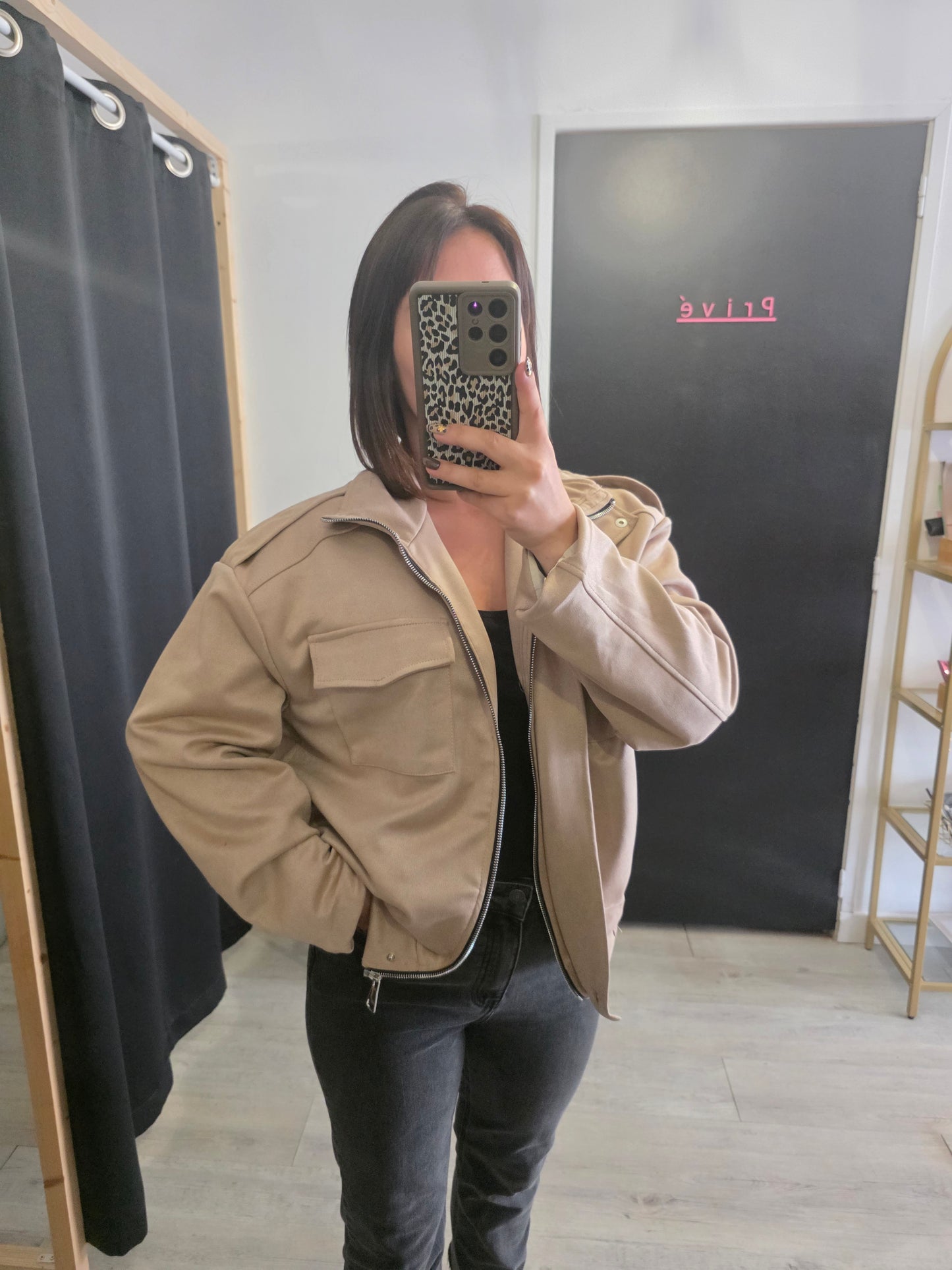 Veste Kamilia beige