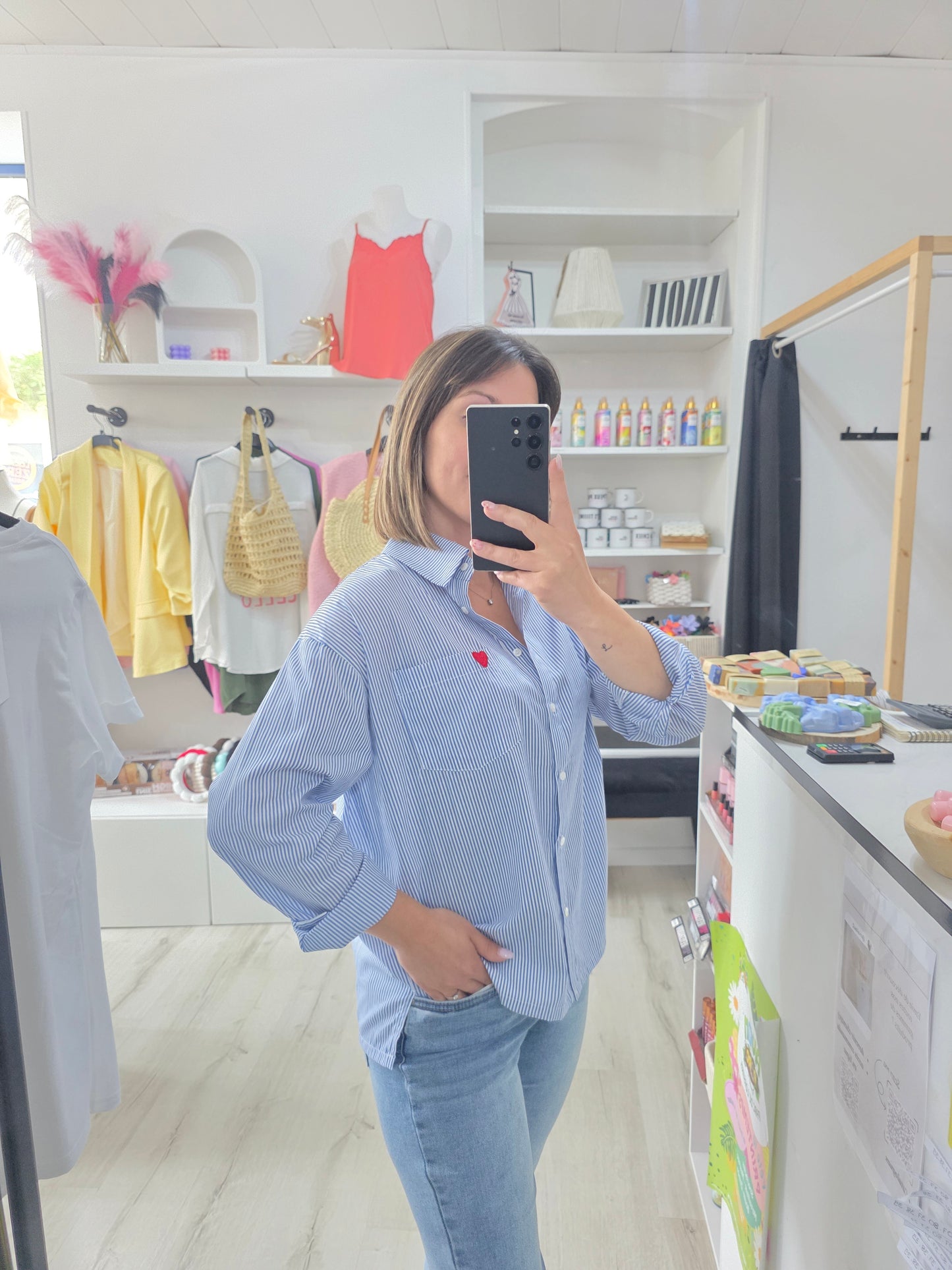 Chemise Rosaline bleu