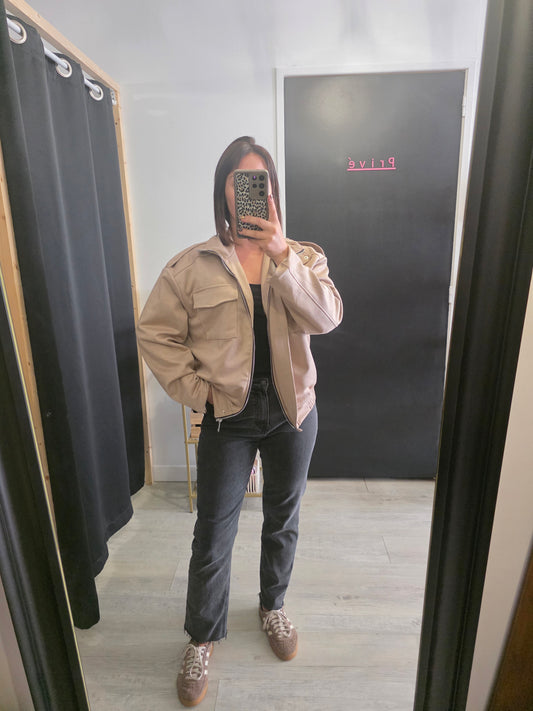 Veste Kamilia beige