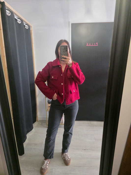 Veste Diana bordeaux