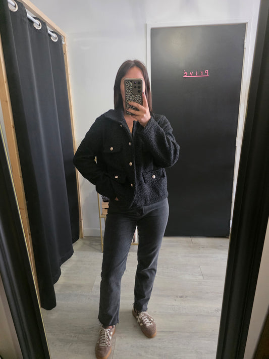 Veste Diana noir