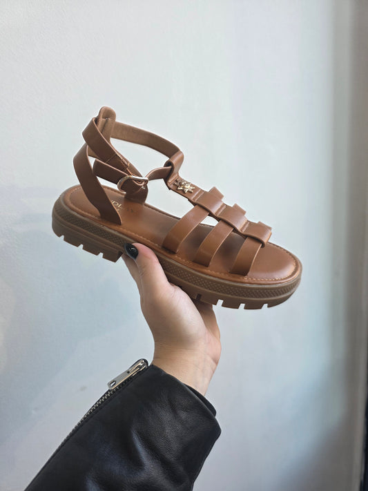 Sandale camel Lison