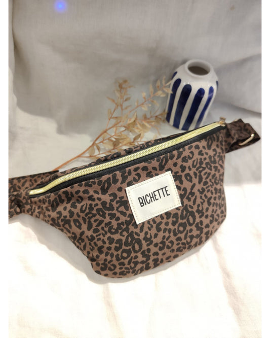 Sac banane léopard bichette